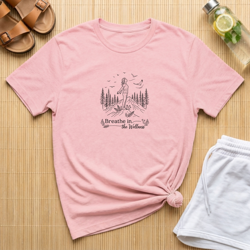 Breathe in the Wellness Women's Relaxed T-Shirt