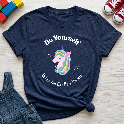 Be Yourself Unless You Can Be A Unicorn Youth Short Sleeve T-Shirt