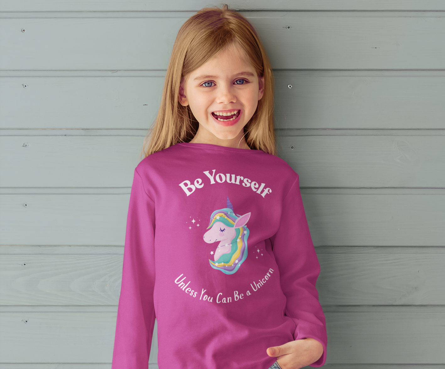 Be Yourself Unless You Can Be A Unicorn Youth Short Sleeve T-Shirt