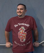 Be Yourself Unless You Can Be a Dragon Short-Sleeve Unisex T-Shirt