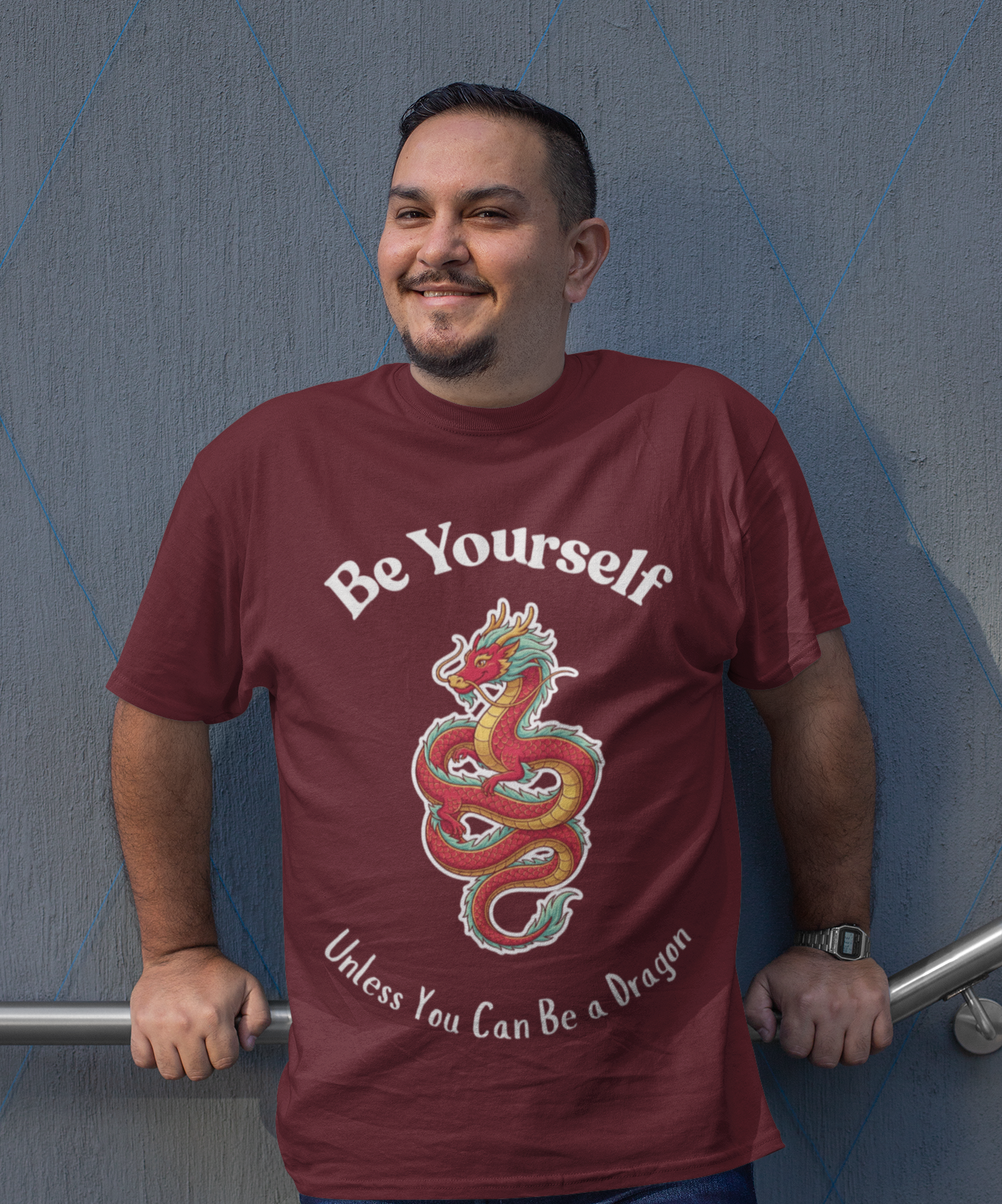 Be Yourself Unless You Can Be a Dragon Short-Sleeve Unisex T-Shirt