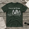 Trees are My Therapy Unisex T-Shirt
