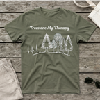 Trees are My Therapy Unisex T-Shirt