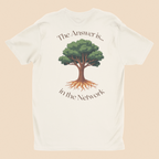 The Answer is in the Network Tee - Women's Relaxed T-Shirt